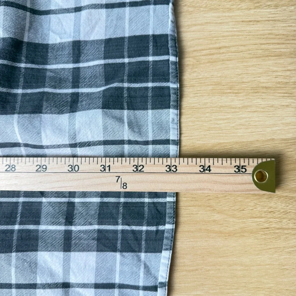 Levi's Plaid Button Down Modern Authentics Shirt Mens XL Grey Heritage Outdoorsy
